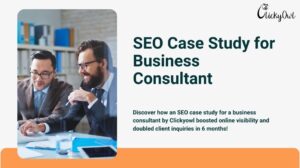 seo case study for business consultant