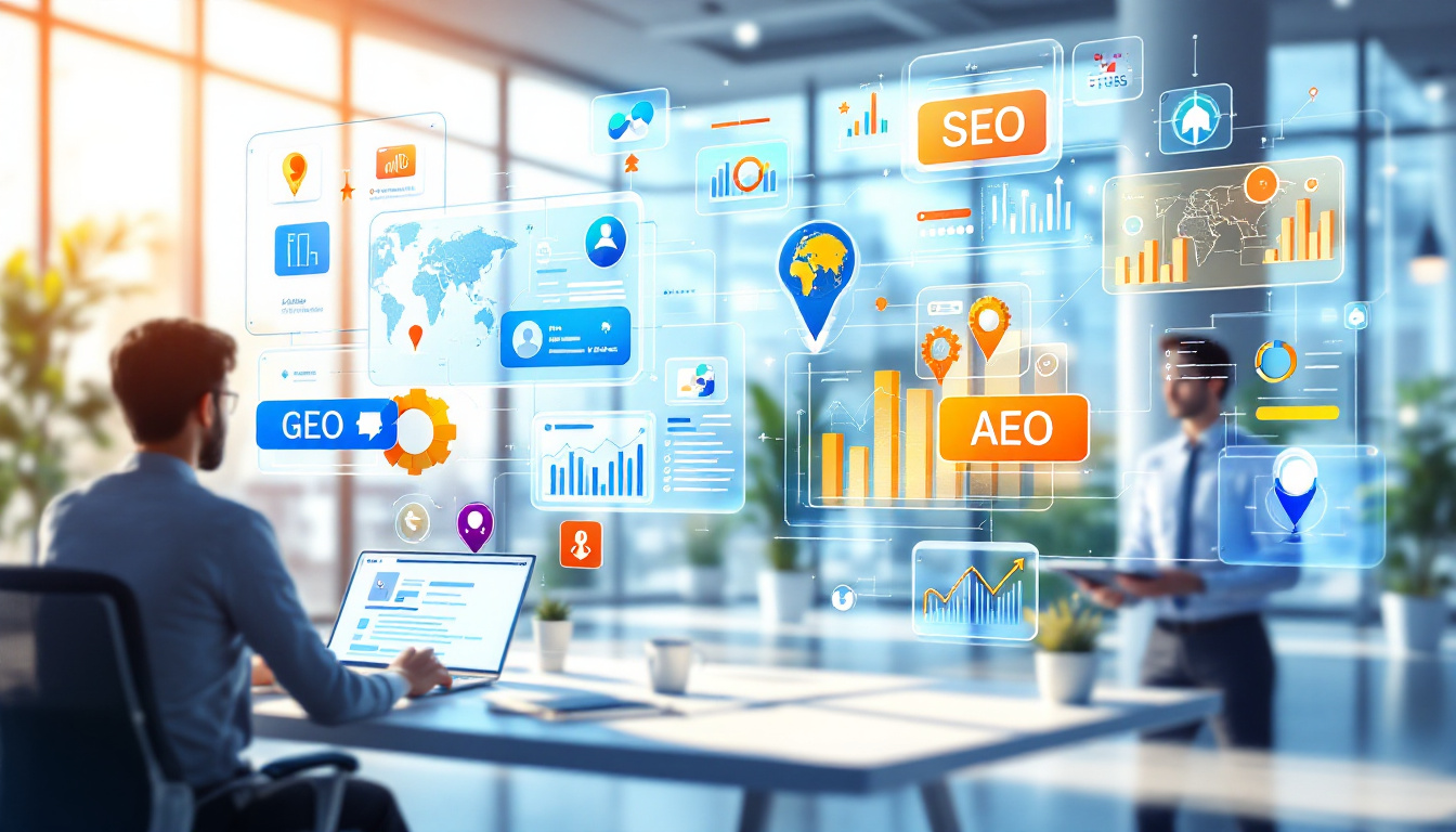 GEO vs SEO vs AEO: Key Differences and Strategic Overlap