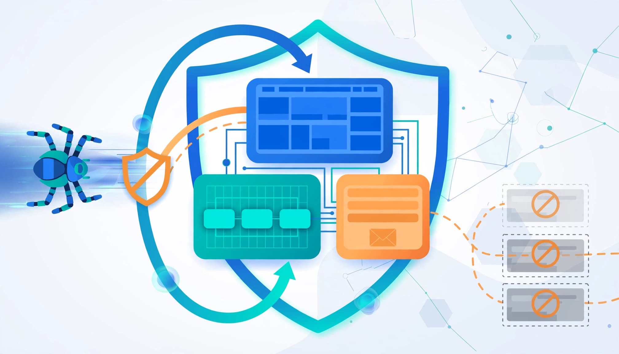 Website crawl paths reach key pages while avoiding low-value sections.