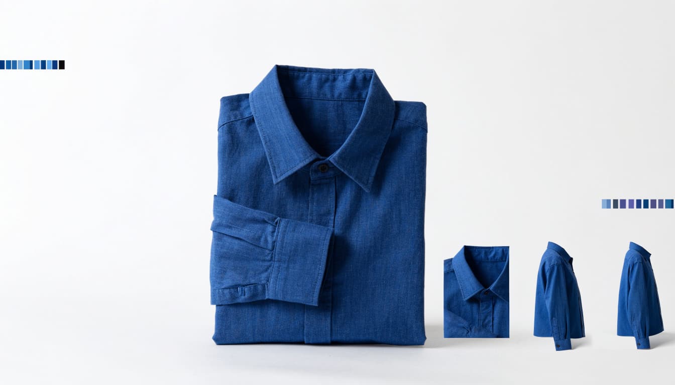 Clean shirt imagery with alternative product views