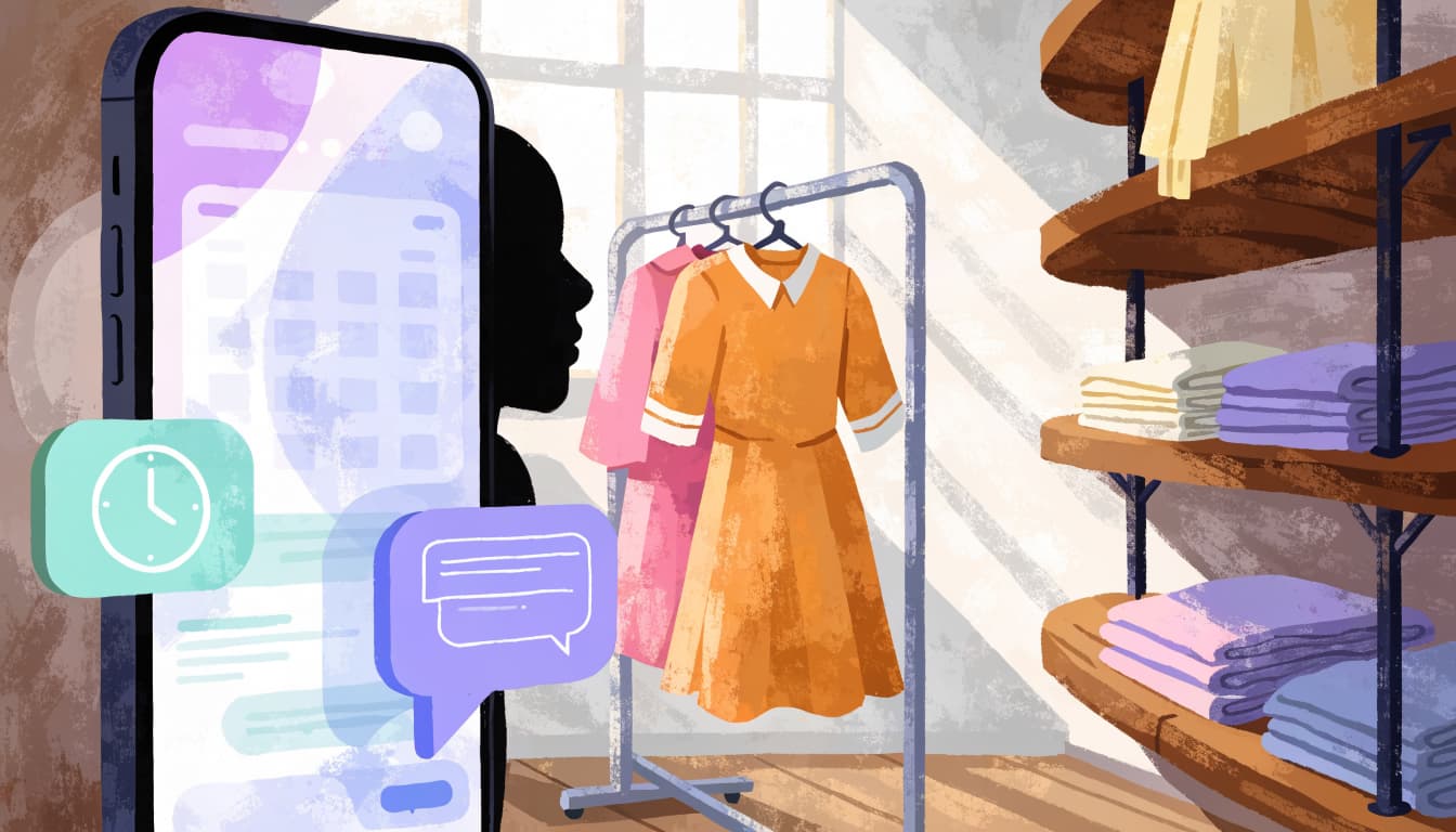 Scheduled publishing and customer conversations.