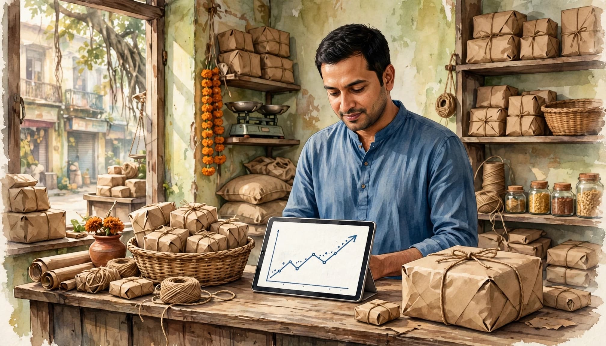 Merchant reviewing validated purchase reporting