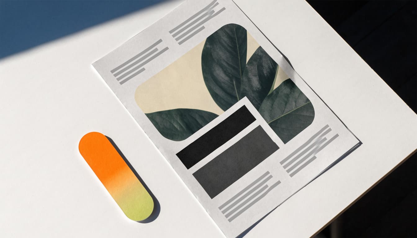 Clear promotional email layout