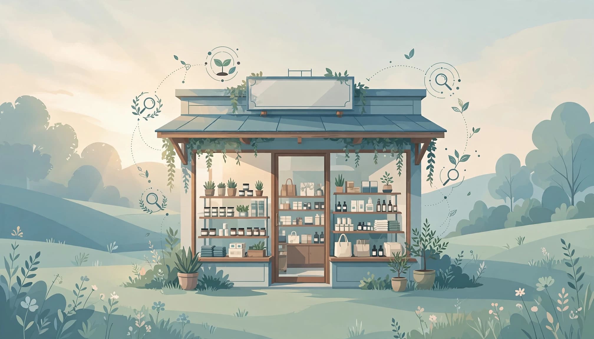 An online storefront ready for product discovery