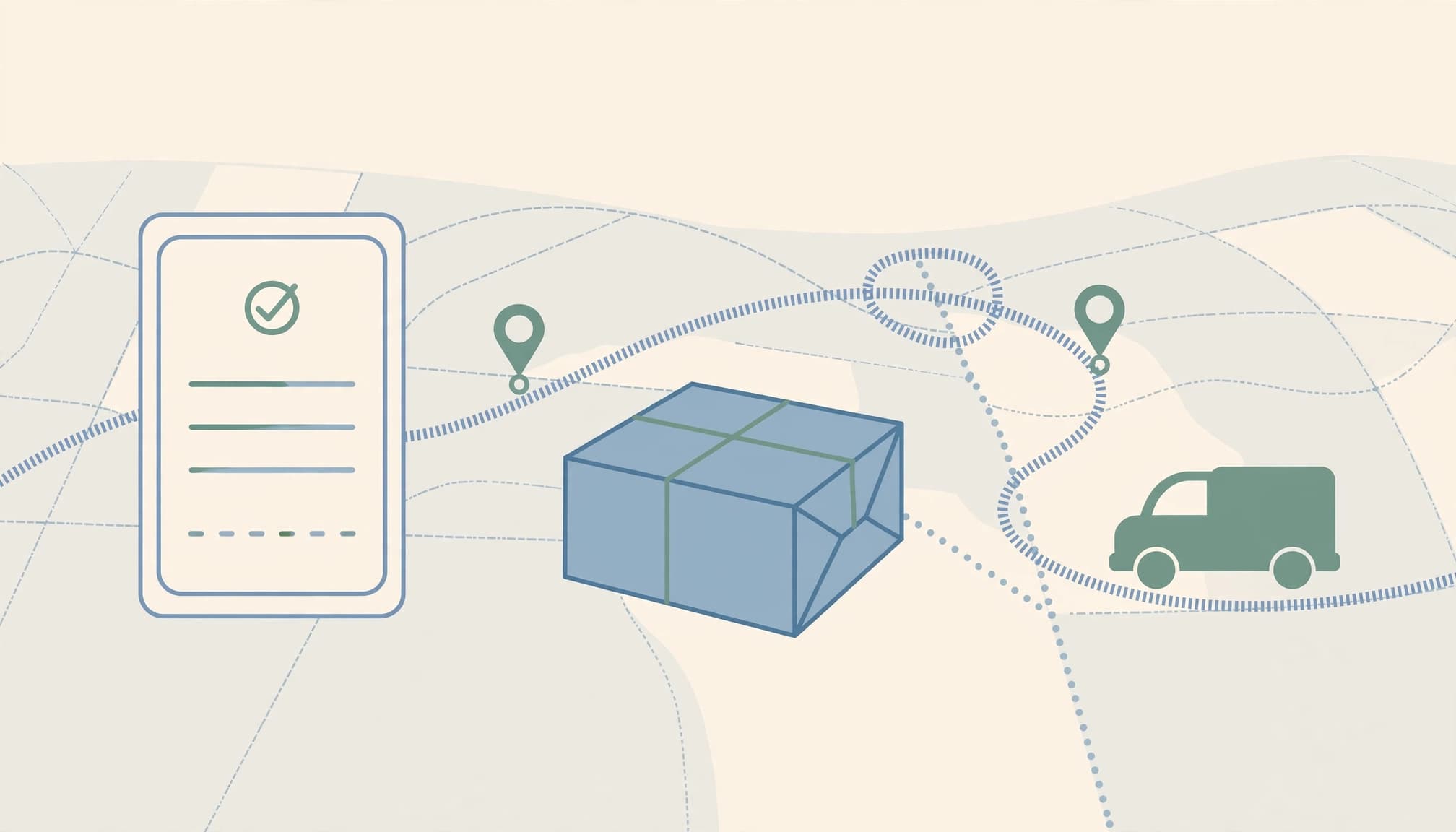 Order confirmation and shipment tracking information.