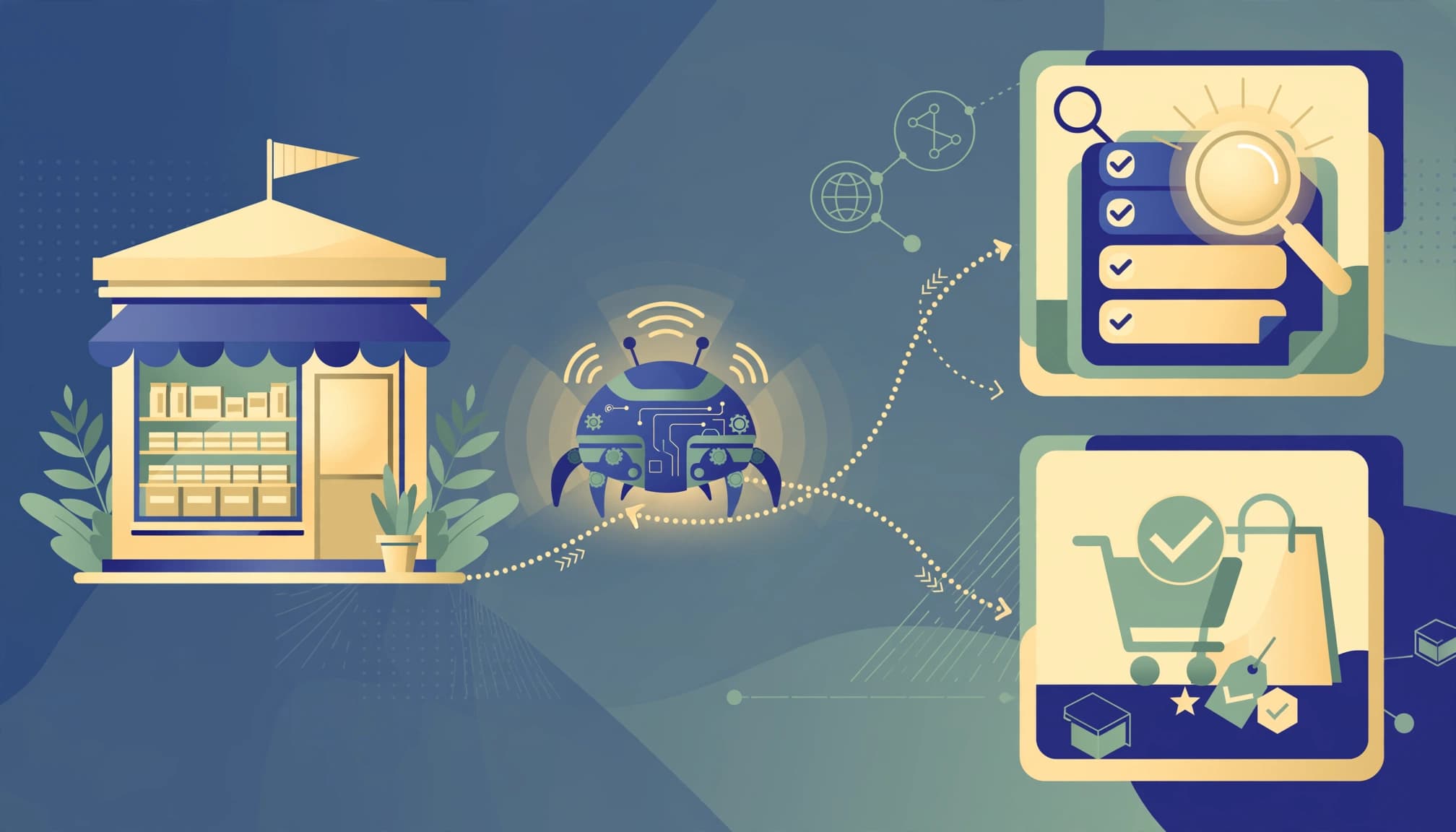 A product's route to Google visibility